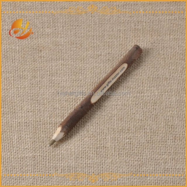 promotional gifts novelty style logo printing wood pen