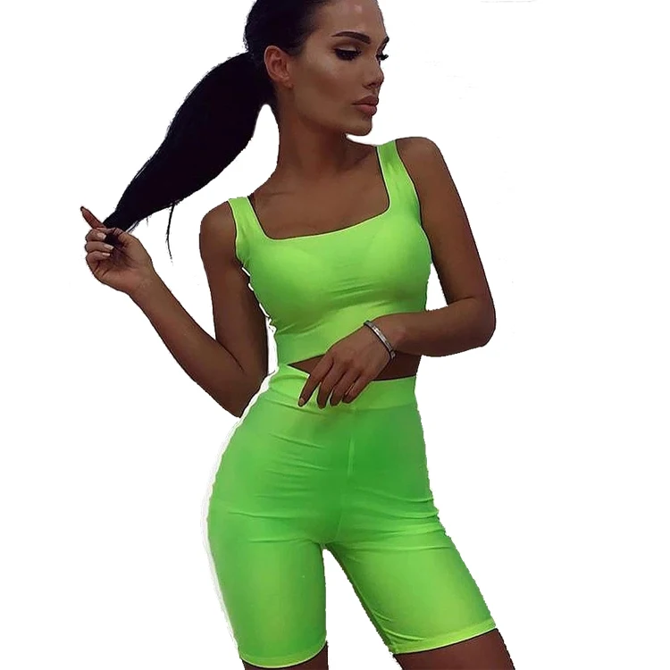 Custom 2 Pieces Outfit Reflective Tracksuit Women Running Bra And Shorts Yoga Tank Top Gym Shorts Sportswear 
Custom 2 Pieces Outfit Reflective Tracksuit Women Running Bra And Shorts Yoga Tank Top Gym Shorts Sportswear