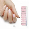 The most popular stickers Non-toxic 100% real nail polish sticker/wraps/nail wraps polish sticker