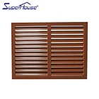 aluminum clad wood window fixed aluminum shutter windows with As2047 &CSA standard made in China