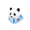 White Bear Flower Lapel Button Custom Acrylic Badge, Acrylic Badge Pin
