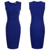 Clothes Women Summer Office Business Work Slim Fit Bodycon Casual Pencil Dress