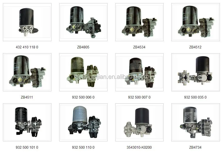 truck air dryer series
