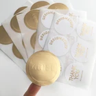 High Quality Sheet Gold Foil Stamping Stickers,Custom Print Embossed Sticker Label