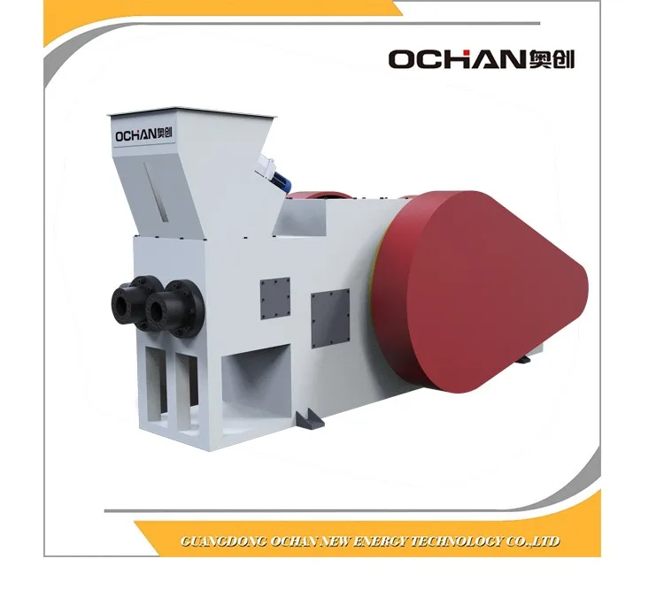 newest technology double end stamping domestic garbage briquette making machine for refuse derived fuel