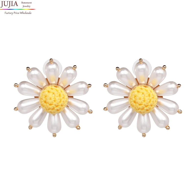 JuJia Stock Fashion pearl stud earrings for women with flower shape earrings, Picture
JuJia Stock Fashion pearl stud earrings for women with flower shape earrings, Picture