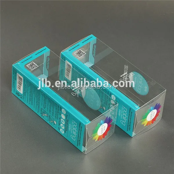 display gift packaging transparent clear plastic box wholesale