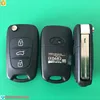 Hot sale flip remote key 3 button 433 mhz frequency for hyundai IX35