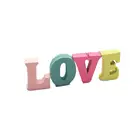 Baby Wooden Plaques Letters Wall Door Art Craft Decor For Nursery Decoration