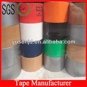 grease resistant rubber duct tape for carpet edge bonding