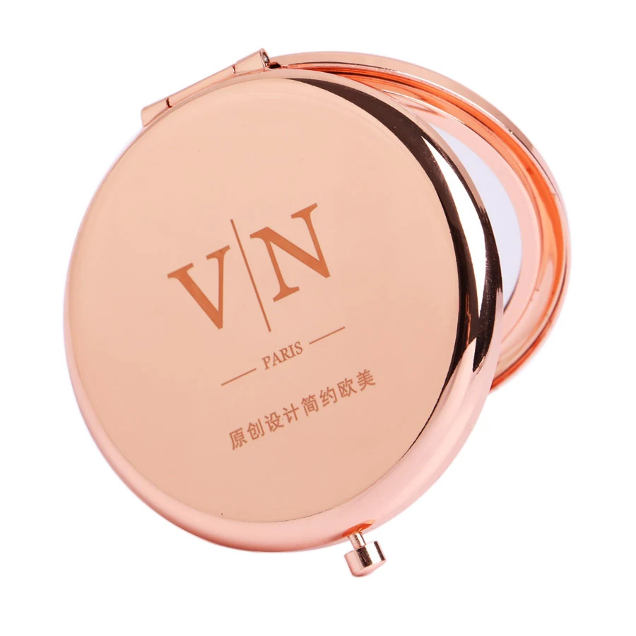Personalized Luxurious Metal Makeup Mirror Double Sided Pocket Mirror Foldable Portable Mirror For Lady Girls, Gold,rose gold,silver, or custom
Personalized Luxurious Metal Makeup Mirror Double Sided Pocket Mirror Foldable Portable Mirror For Lady Girls, Gold,rose gold,silver, or custom