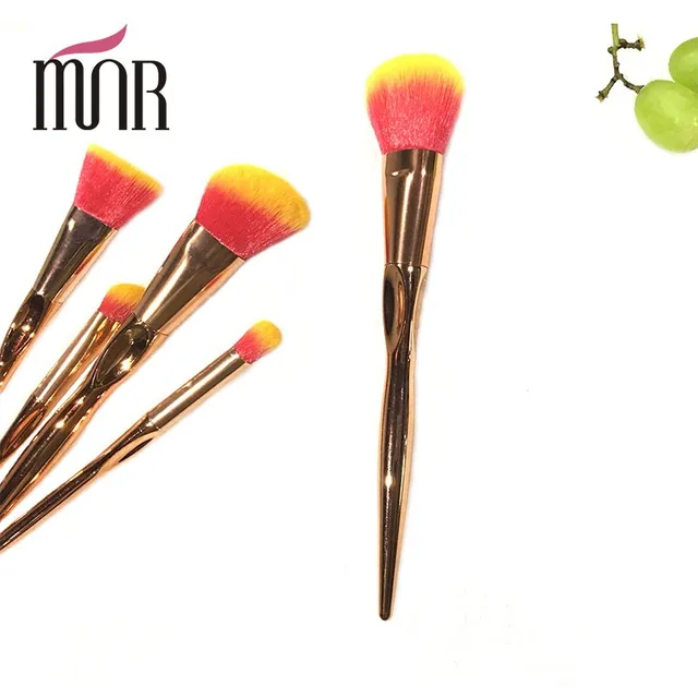 new product plating top flat eyeshadow makeup brushes with base