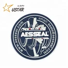 China Manufacturer Custom 3D PVC Rubber Patch Logo Soft Silicone Rubber Patch