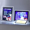 acrylic led advertising crystal light box supplier