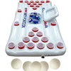 custom logo inflatable beer pong table floating drink water game with cooler