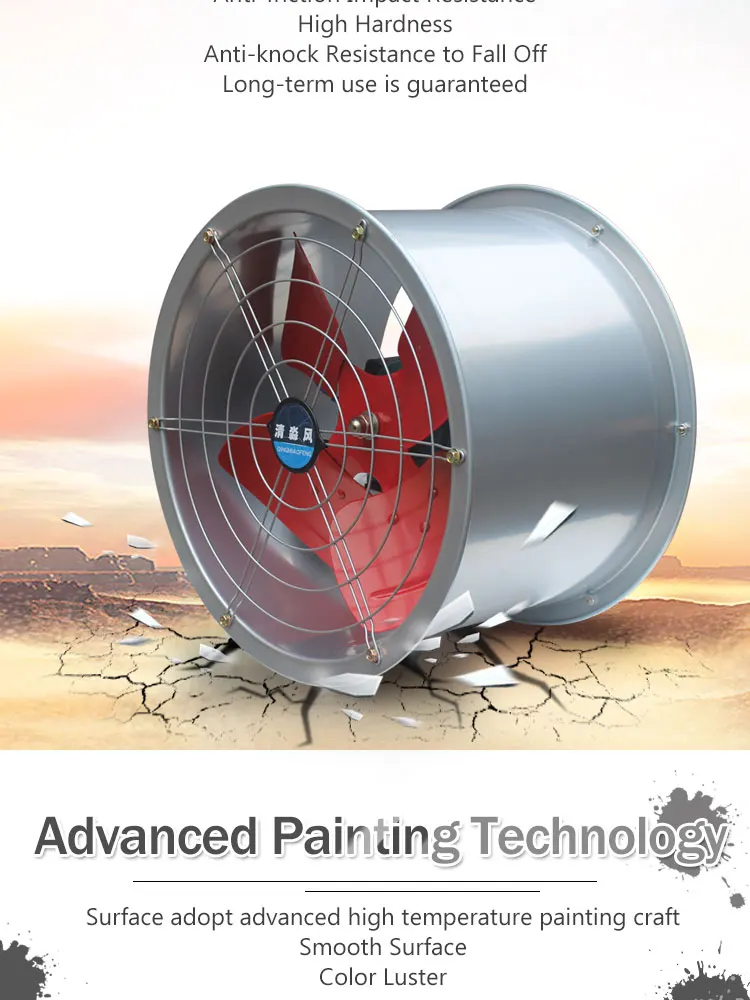 Industry Exhaust Fan, Axial, DRUM, BARREL, COOLING - detail 10