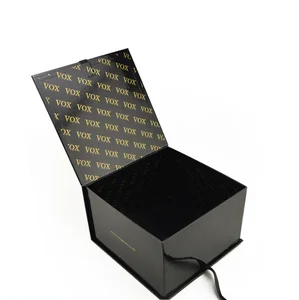 packaging & printing boxes flip top gift boxes with ribbon 187
