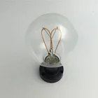 Soft LED Filament Bulb G95 4W AC85-265V E26 For Glass