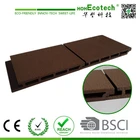 outdoor exterior wooden wall panel/wood plastic composite wall cladding/decorated wood panel
