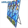 Full color Indoor Commercial floor stand Ultra Thin Digital Advertising Poster LED Display