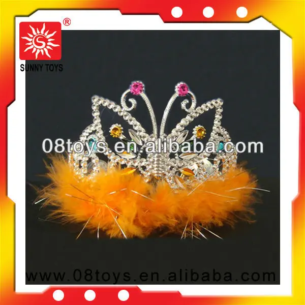 en71 standard cheap plastic kids tiaras wholesale for making up