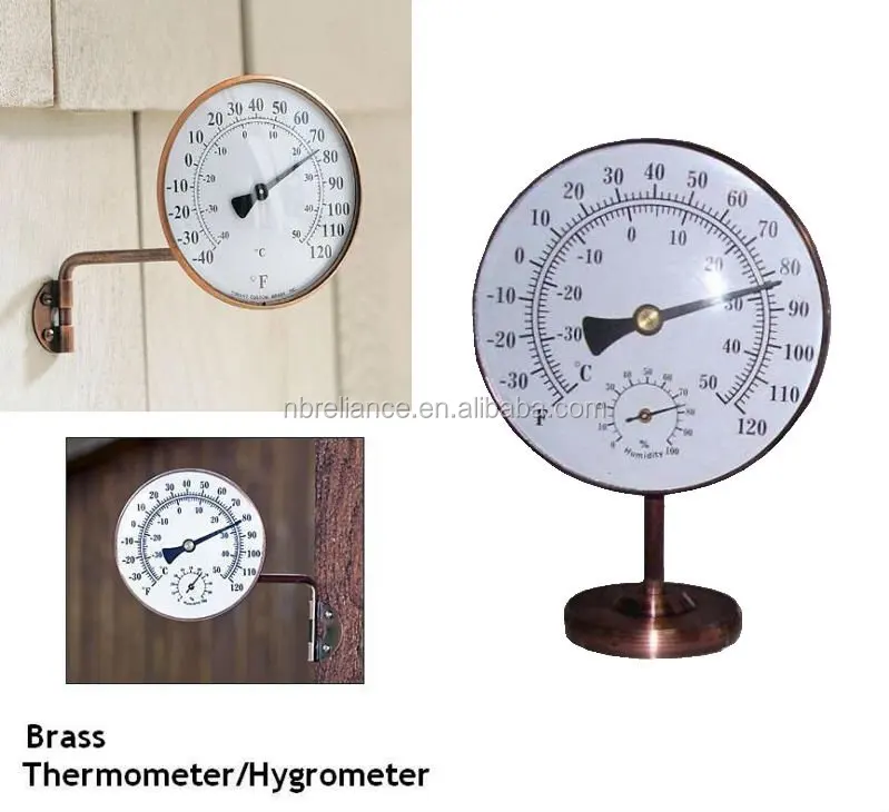Funny Brass Thermometer For Indoor And Desktop Buy Brass Indoor