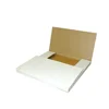 EASY-FOLD Custom Printed OEM White Corrugated Cardboard Paper Book Wrap Mailer