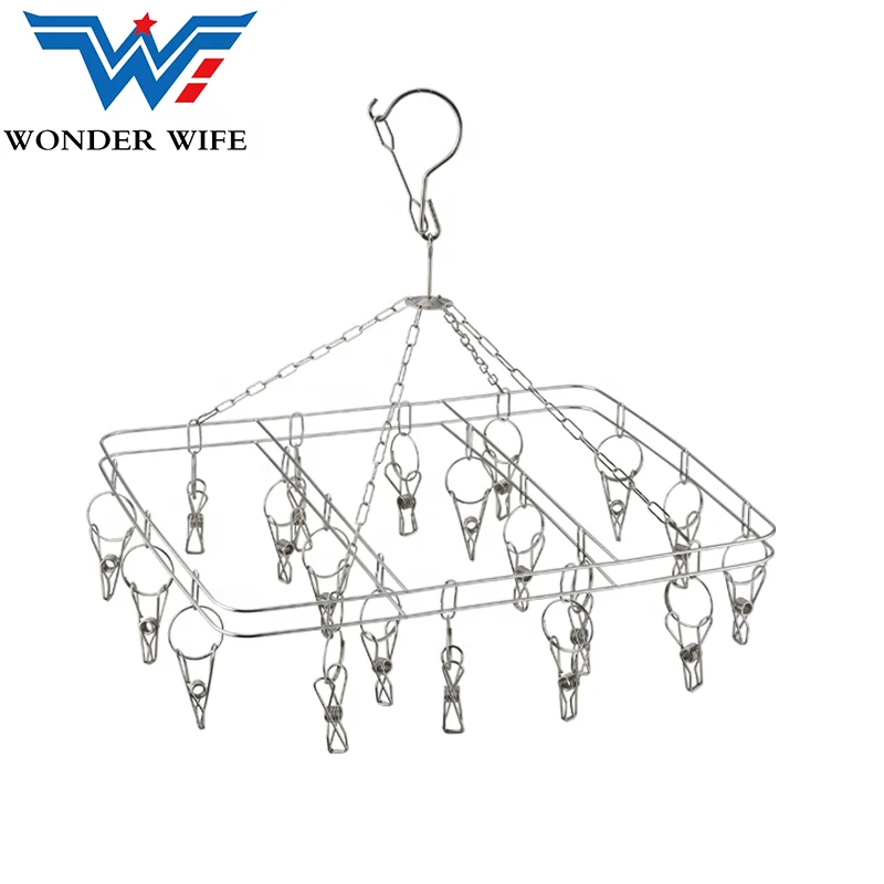 2018 Wholesale Supplies Metal Stainless Steel Round Rotating Hanging Clothes Rack With Hook Hanger, Silver
2018 Wholesale Supplies Metal Stainless Steel Round Rotating Hanging Clothes Rack With Hook Hanger, Silver