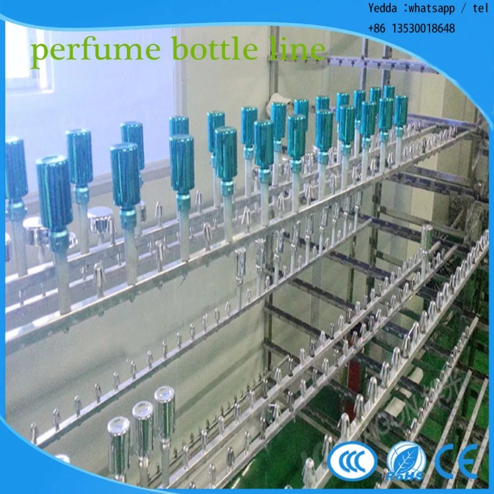 Bottle Glass Coating Line / Plastic Coating components /Automatic Paint Spray Machine