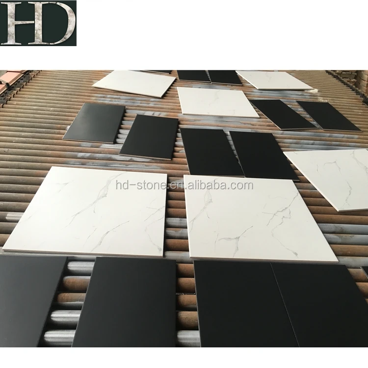 Volakas White Marble Porcelain Floor Tiles 600x600 Excellent