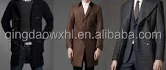 warm and soft wool long coat russian winter coat for men