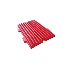 Mining Machinery Jaw Crusher Spare Parts Fixed Swing Jaw Plates