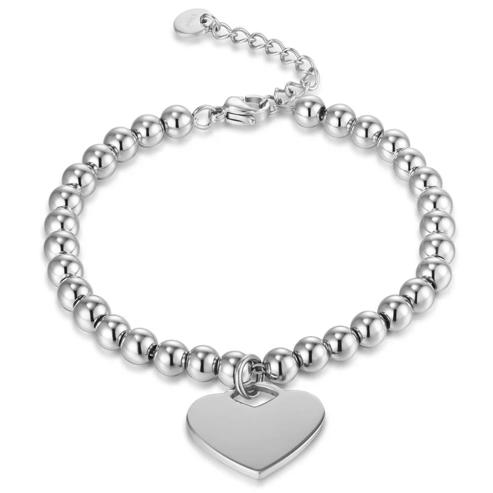 Hot Rose Gold Jewelry Stainless Steel 925 Sterling Plated 5mm Beads Silver Bracelet Women
Hot Rose Gold Jewelry Stainless Steel 925 Sterling Plated 5mm Beads Silver Bracelet Women