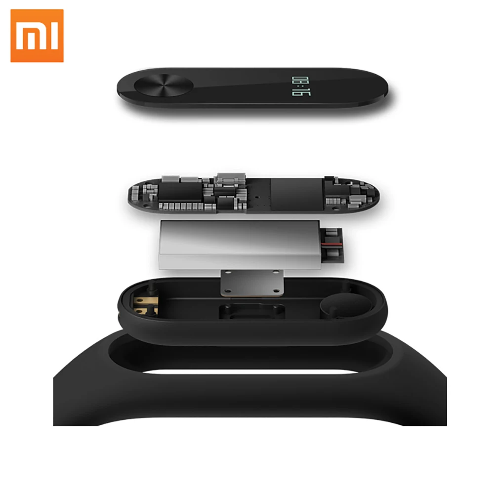 International version Original fitness tracker smartwatch for xiaomi mi band 2 with touch screen, Black
International version Original fitness tracker smartwatch for xiaomi mi band 2 with touch screen, Black