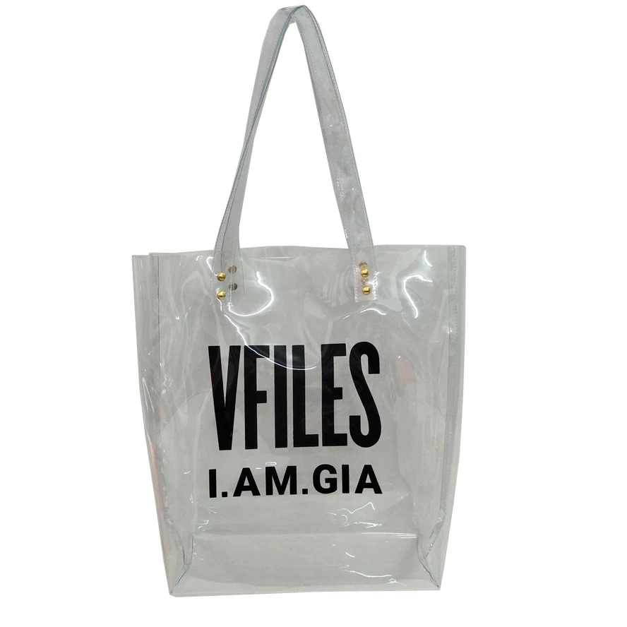 wholesale custom logo clear transparent plastic pvc shopping tote bag handbag with rivet, Black,red,yellow,green.pink,blue,and color
wholesale custom logo clear transparent plastic pvc shopping tote bag handbag with rivet, Black,red,yellow,green.pink,blue,and color