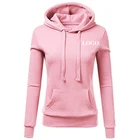 wholesale support sample spring women pink 100% cotton printing hoodies custom hoodies lady hoody