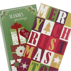 traditional holiday gift greeting paper cards christmas