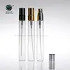 Refillable 10ml 10 ml glass vial spray bottle with mist sprayer for perfume