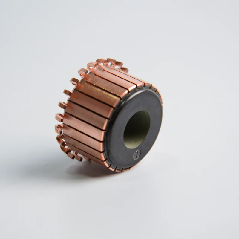 12 segment hook type motor commutator
