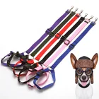 Dog Cat Safety Seat Belt Strap Car Headrest Restraint Adjustable Nylon Fabric Dog Restraints Vehicle Seatbelts Harness