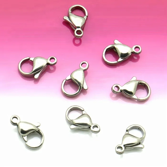 Stainless Steel Lobster Clasp Hooks for Necklace&Bracelet Chain DIY Fashion Jewelry Findings
Stainless Steel Lobster Clasp Hooks for Necklace&Bracelet Chain DIY Fashion Jewelry Findings