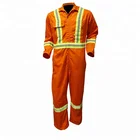 Unisex work wear protective clothing FR reflective work clothing