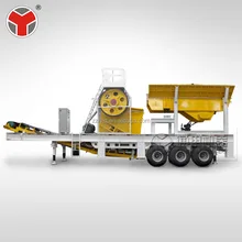 Factory directly sale jaw crusher pe250x400 portable mobile crushing plant