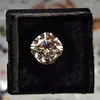 1CT 6.5mm lab created diamonds top graded white champagne round GH color synthetic loose moissanite