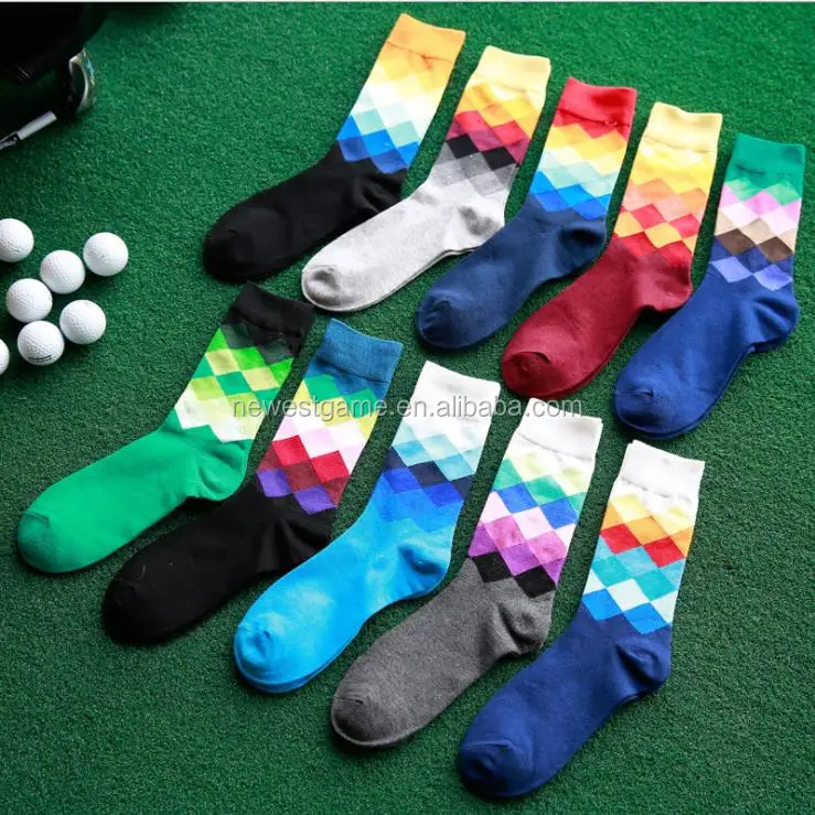 cotton Colour diamond stockings for men English style chiffon stockings for men medium length Christmas stockings men socks
cotton Colour diamond stockings for men English style chiffon stockings for men medium length Christmas stockings men socks