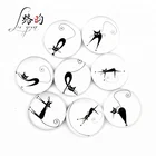 Cheap 3d half cat crystal glass dubai refrigerator magnet