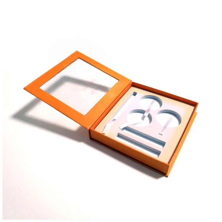 premium cardboard cosmetic gift set packaging box