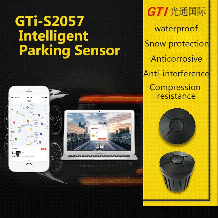 NB-IOT parking sensor installation guide car detector - ANKUX.COM