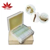 Direct factory best selling 24pcs wooden box packing for biology class insect slides specimen