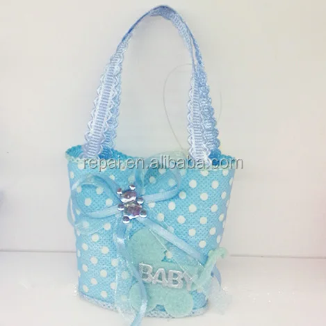 cute baby shower favor fabric baby gift bag baby